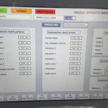 HMI Gestione cementificio HMI Gestione cementificio
