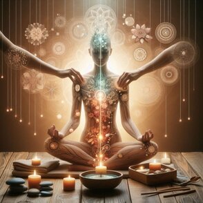 ambiente olistico, luminoso e sereno, toperatore olistico che massaggia.jpeg