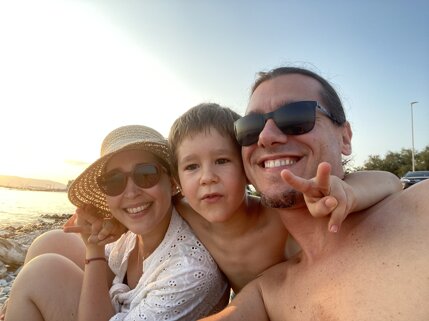 Laura, Tobias e Nicola