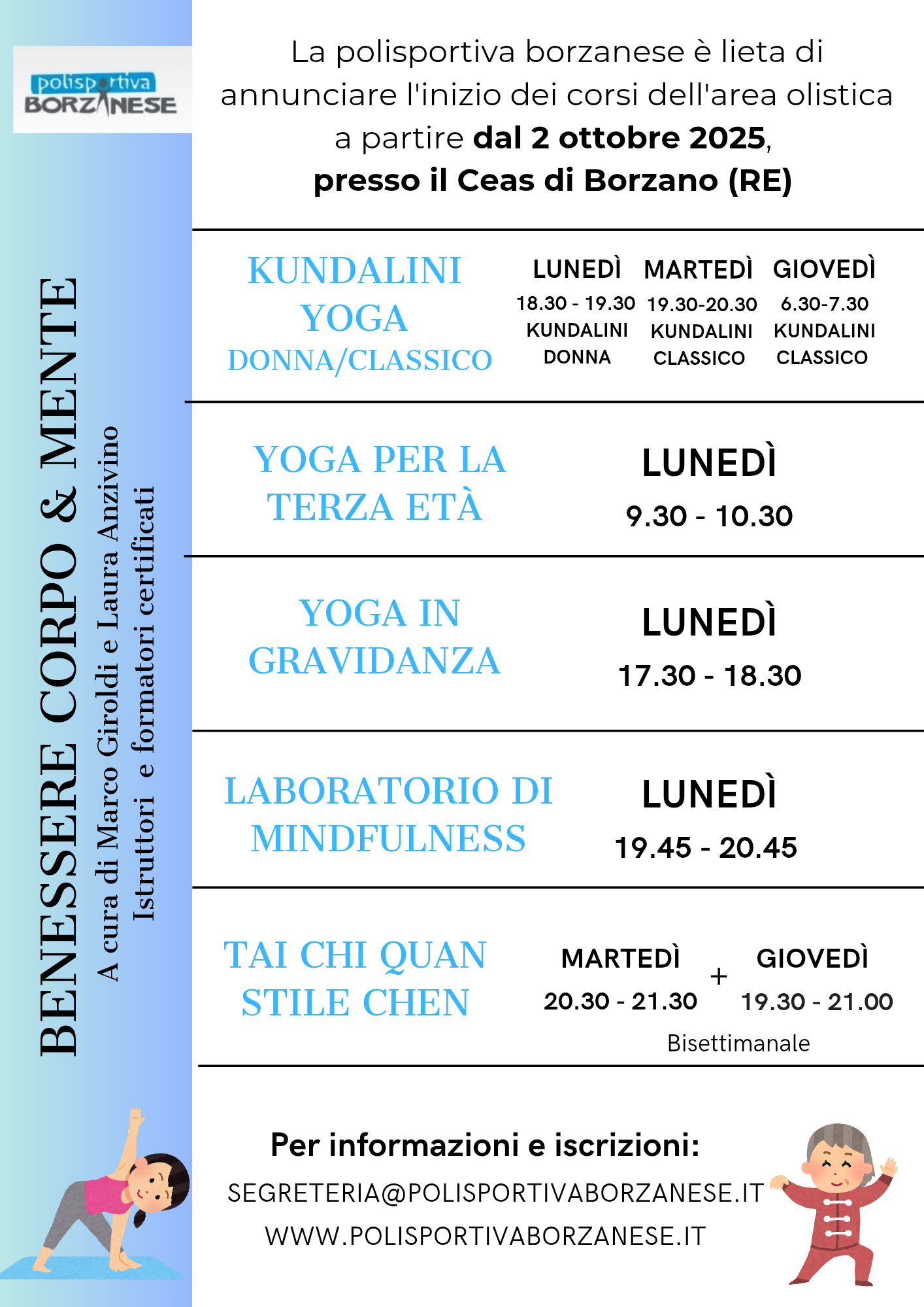 kundalini yoga Borzano Reggio Emilia