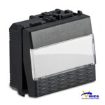 pulsante-portanome-modo-1p-16a-grigio