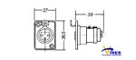 presa-microfonica-xlr-da-pannello-con-aggancio-gbc