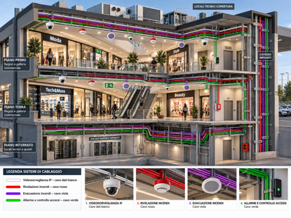 sezione tecnica di un centro commerciale italia sezione tecnica di un centro commerciale italia