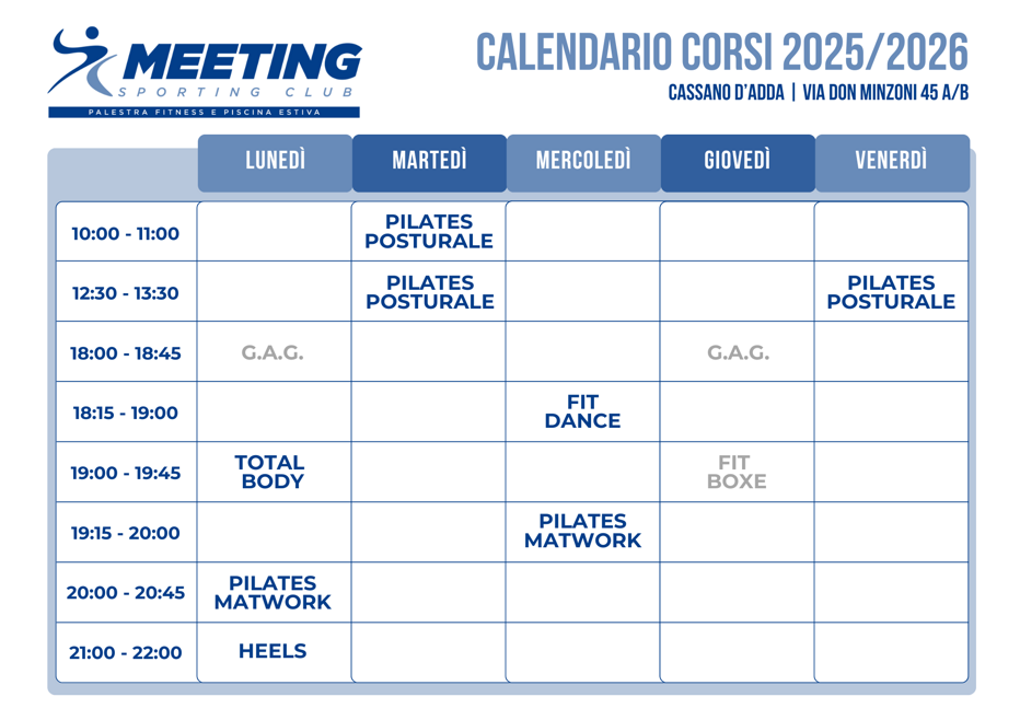 timetable_corsi cassano d'adda timetable_corsi cassano d'adda