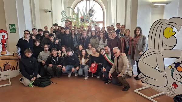 Gli alunni del liceo francese Jean Mac&eacute; in visita a Fano