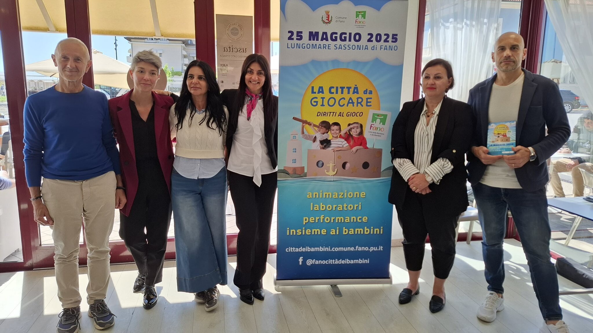 Tutto pronto per Fano Città da giocare 2025 - Festa di bimbi e di colori in Sassonia Tutto pronto per Fano Città da giocare 2025 - Festa di bimbi e di colori in Sassonia