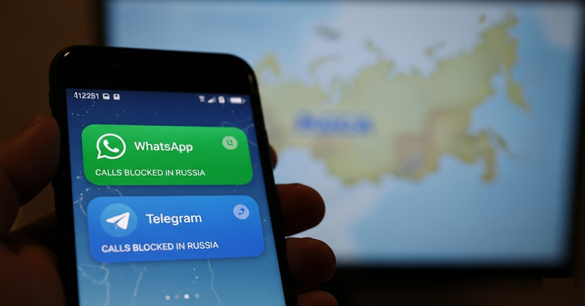 WhatsApp e Telegram: in Russia stop alle chiamate