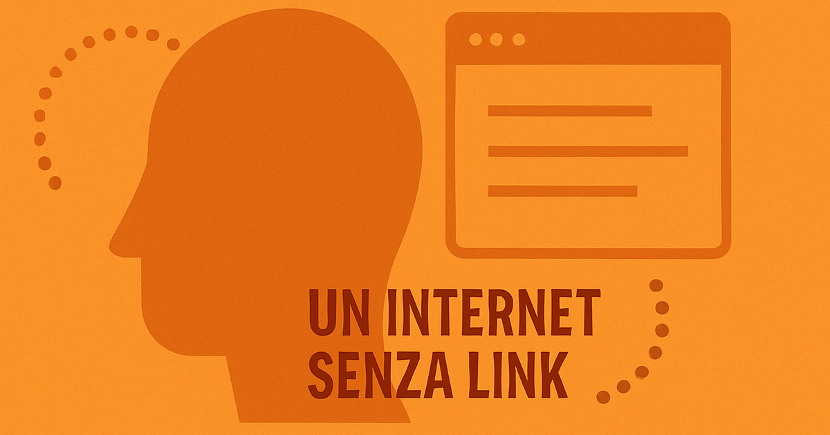 Internet senza link: il futuro della rete tra controllo e disorientamento