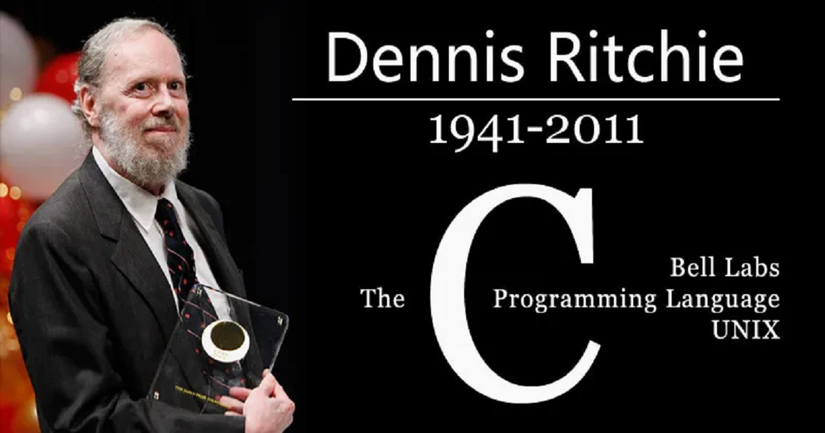 Dennis Ritchie: il padre del linguaggio C e del sistema Unix