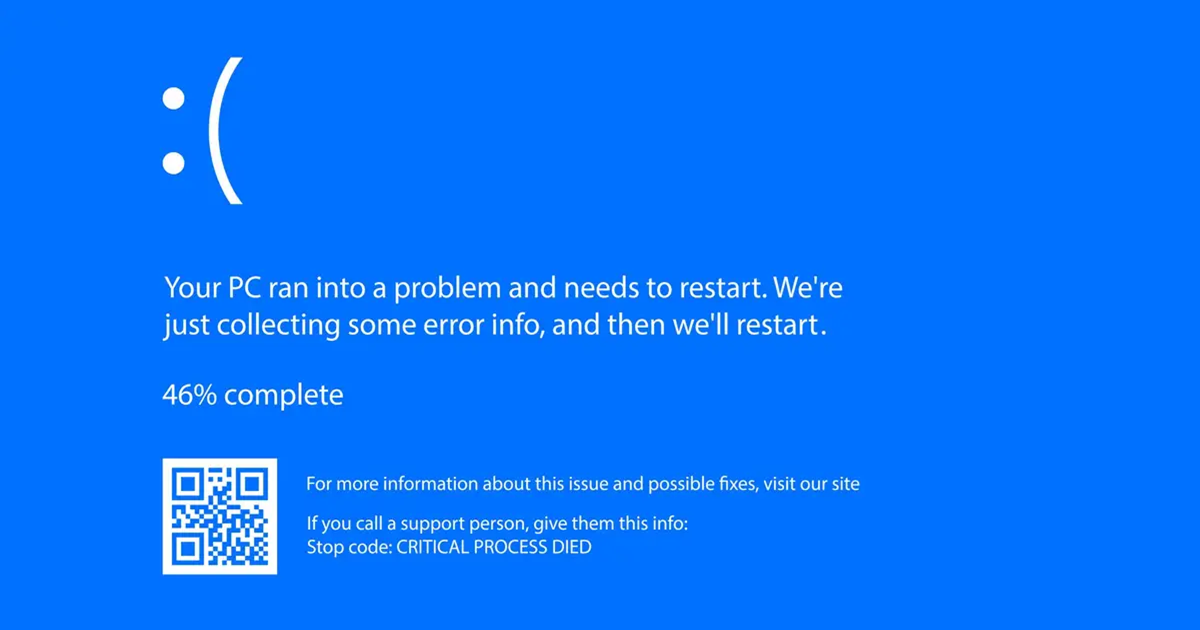 Perché i guasti informatici colorano lo schermo di blu?