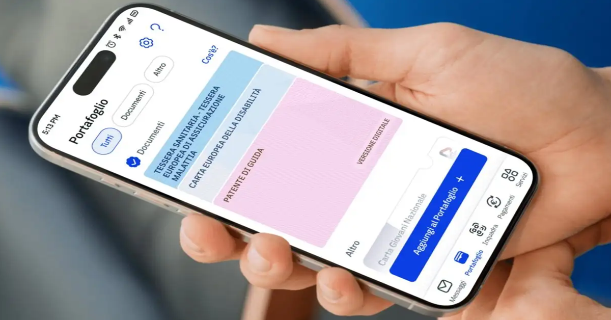 IT-Wallet sull’app IO: accesso esteso dai 14 anni