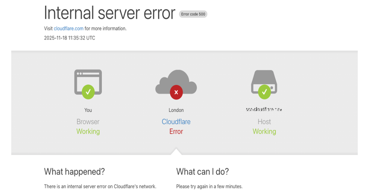 Cloudflare chiarisce l’origine del blackout del 18 novembre