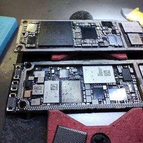 iPhone 11 Nessun segnale, reballing processore telefonico iPhone 11 Nessun segnale, reballing processore telefonico