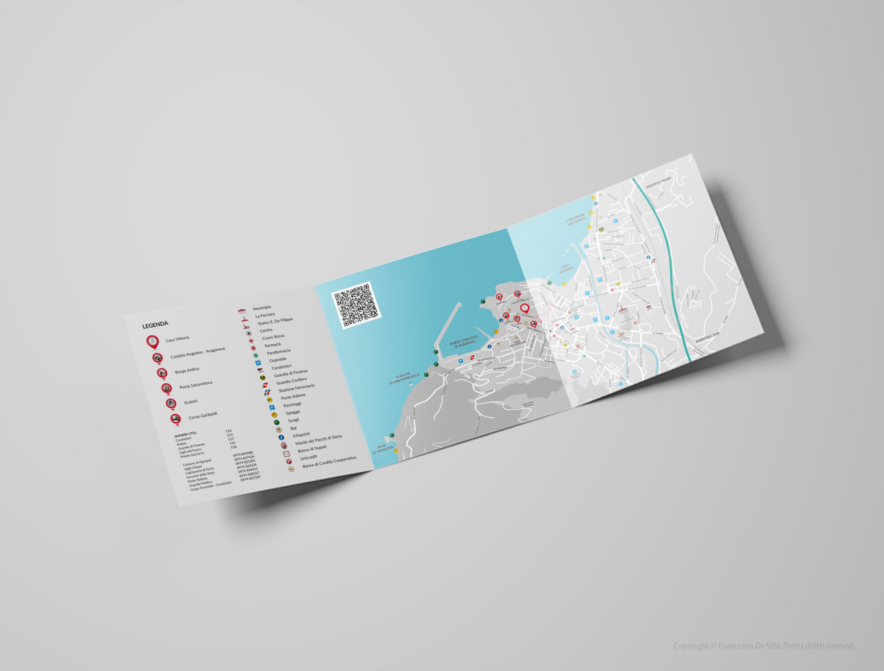 casa vittoria mockup - depliant con cartina 4