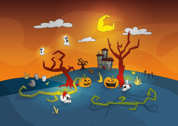 illustrazione - halloween 2025