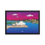 poster-opaco-con-cornice-sydney