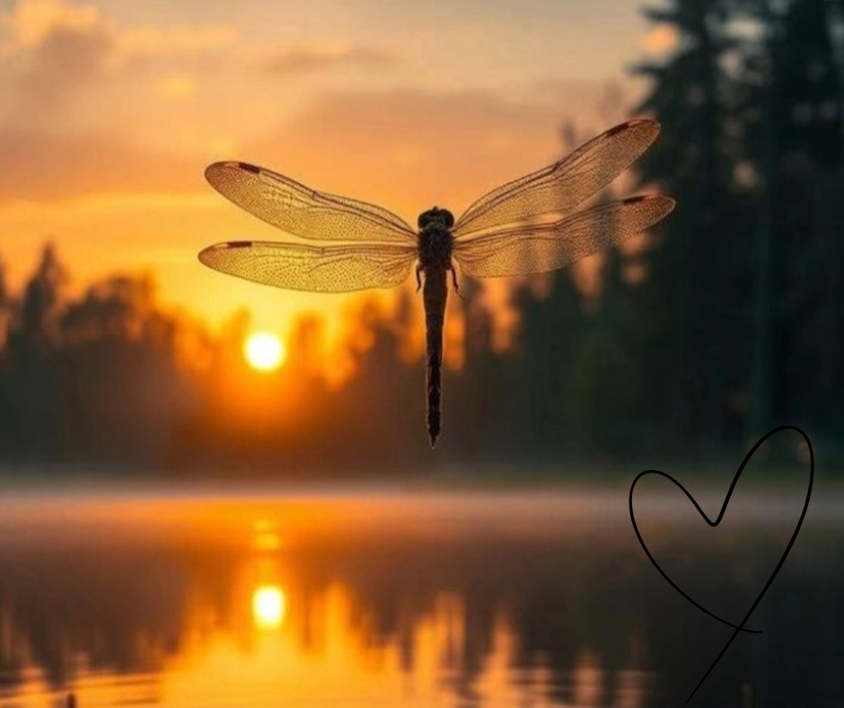 Le paure: ombre che amplificano lo stress Libellula al tramonto, simbolo di leggerezza e libertà per ridurre lo stress