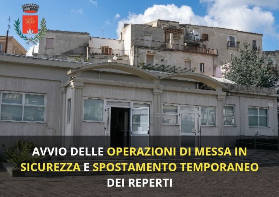 AMENDOLARA, AL VIA LO SVUOTAMENTO DEL MUSEO ARCHEOLOGICO PER LAVORI URGENTI