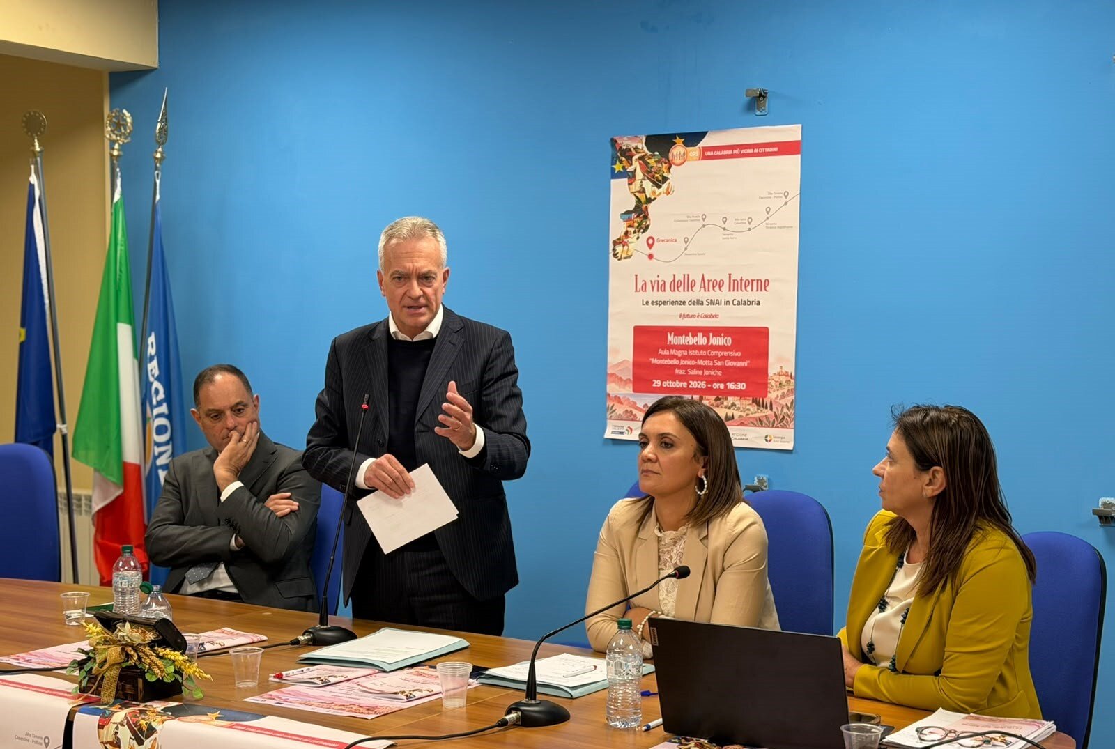 “La via delle Aree interne: le esperienze della SNAI in Calabria”: a Montebello Jonico la prima tappa del roadshow promosso dal dipartimento Agricoltura