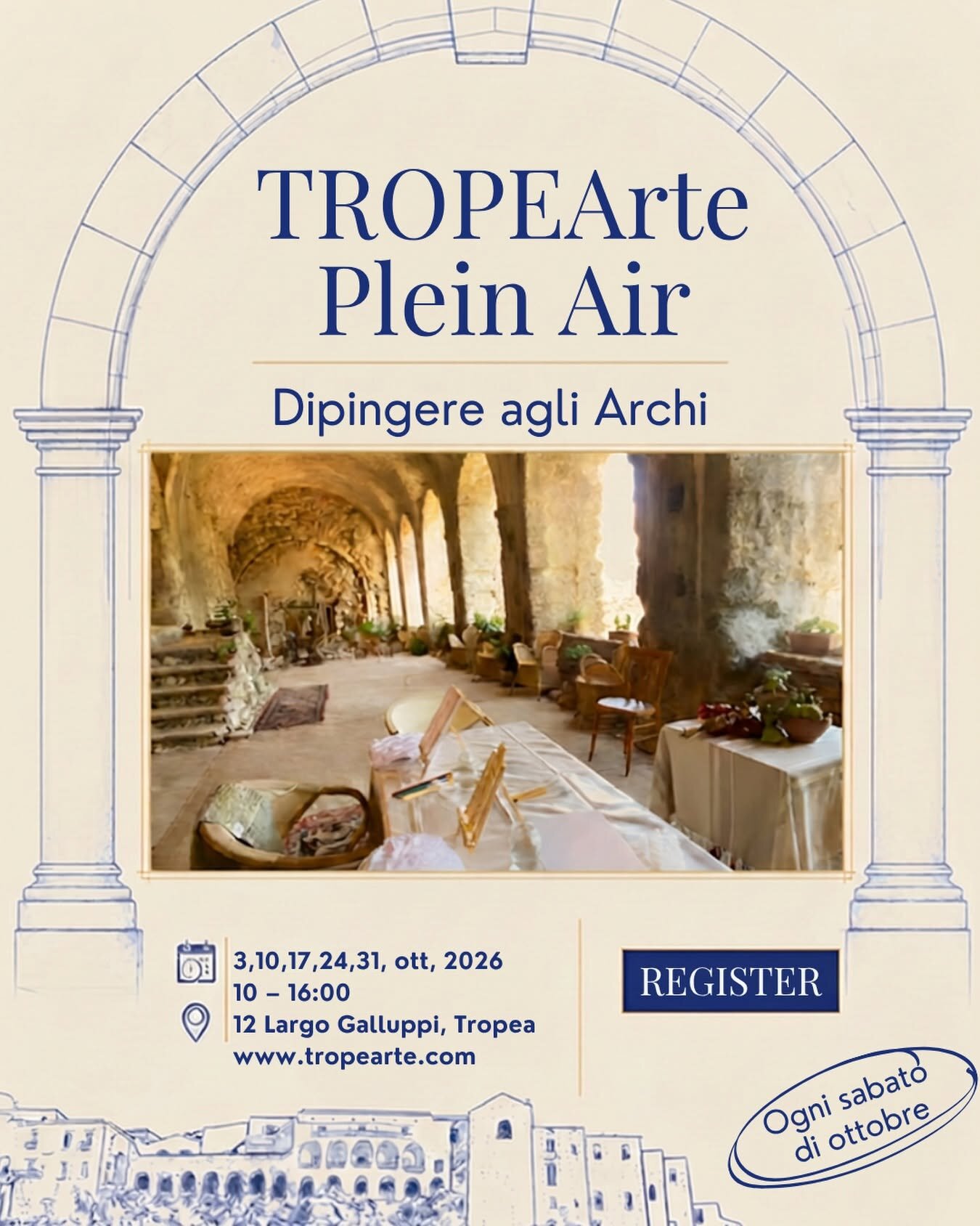TROPEA, DAL 3 AL 31 OTTOBRE TORNA TROPEARTE PLEIN AIR FESTIVAL. IL BORGO DIVENTA ATELIER A CIELO APERTO TRA PITTURA, LUCE E PAESAGGIO