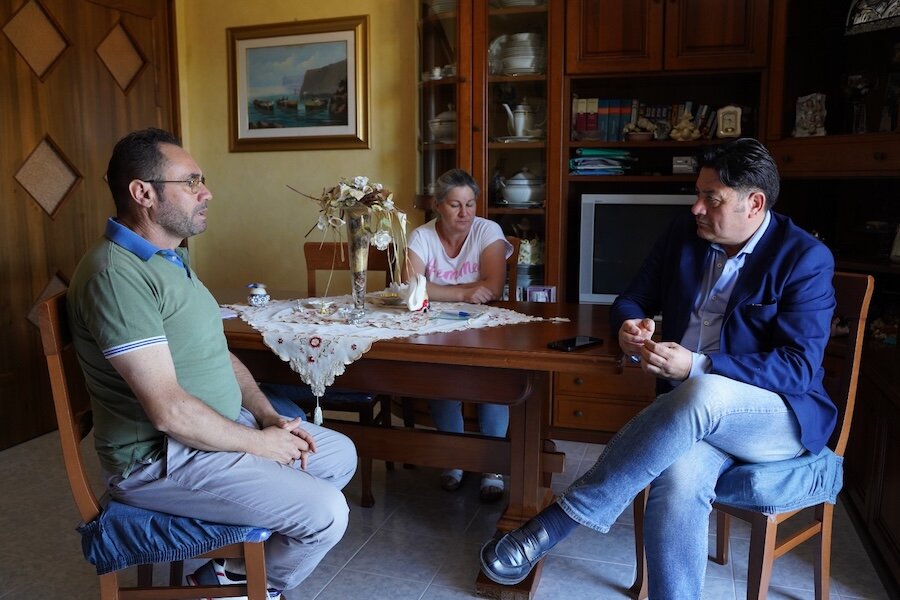 ROGO AMENDOLARA, RAPANI VICINO ANCHE A FRANCO E ALLA SUA FAMIGLIA