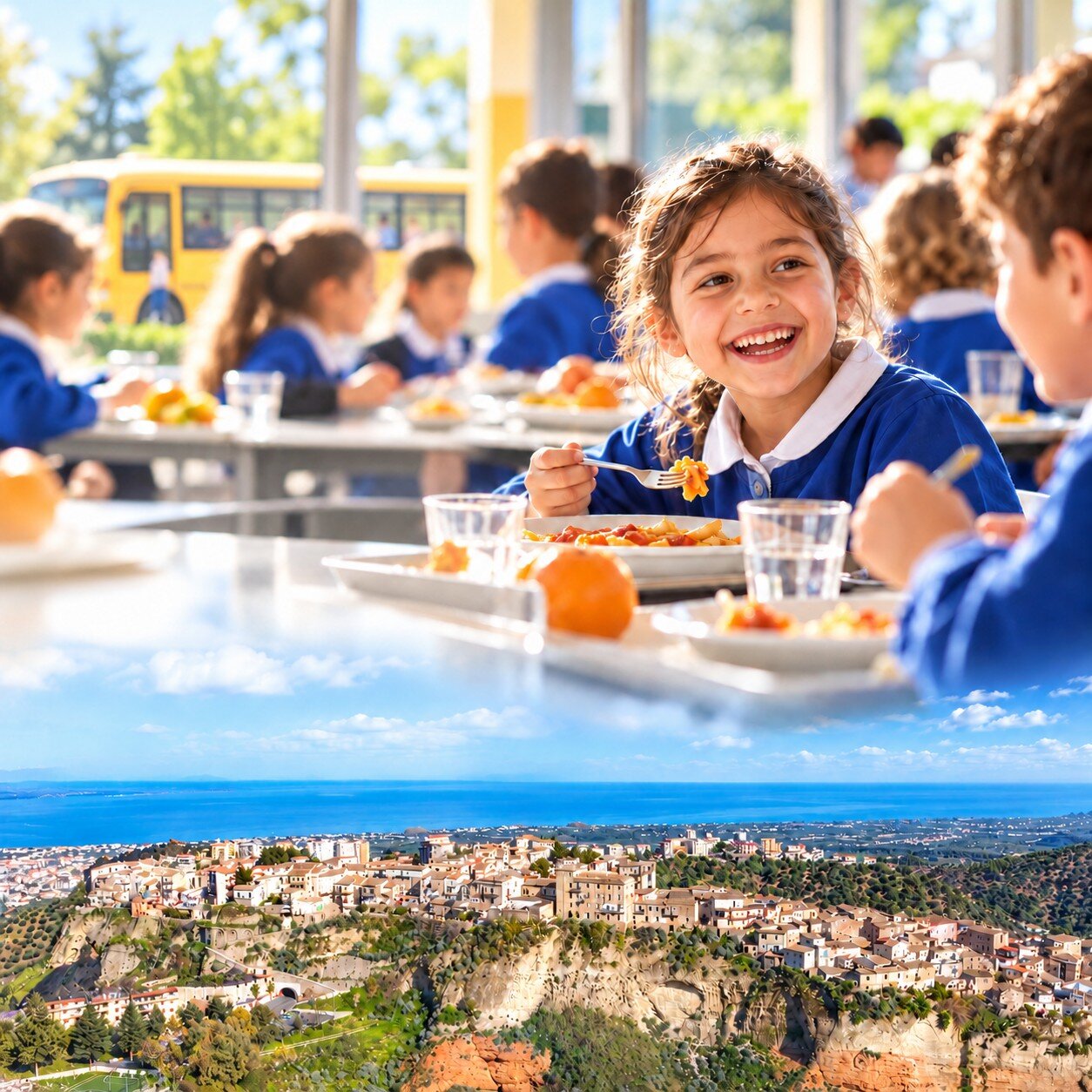 SERVIZI SCOLASTICI: RECORD DI ISCRITTI ALLA REFEZIONE, 3.303 ALUNNI. ATTIVO DAL PRIMO GIORNO IL TRASPORTO SCOLASTICO CON 15 LINEE. PROGRAMMATE LE APERTURE DEI NUOVI ASILI NIDO.