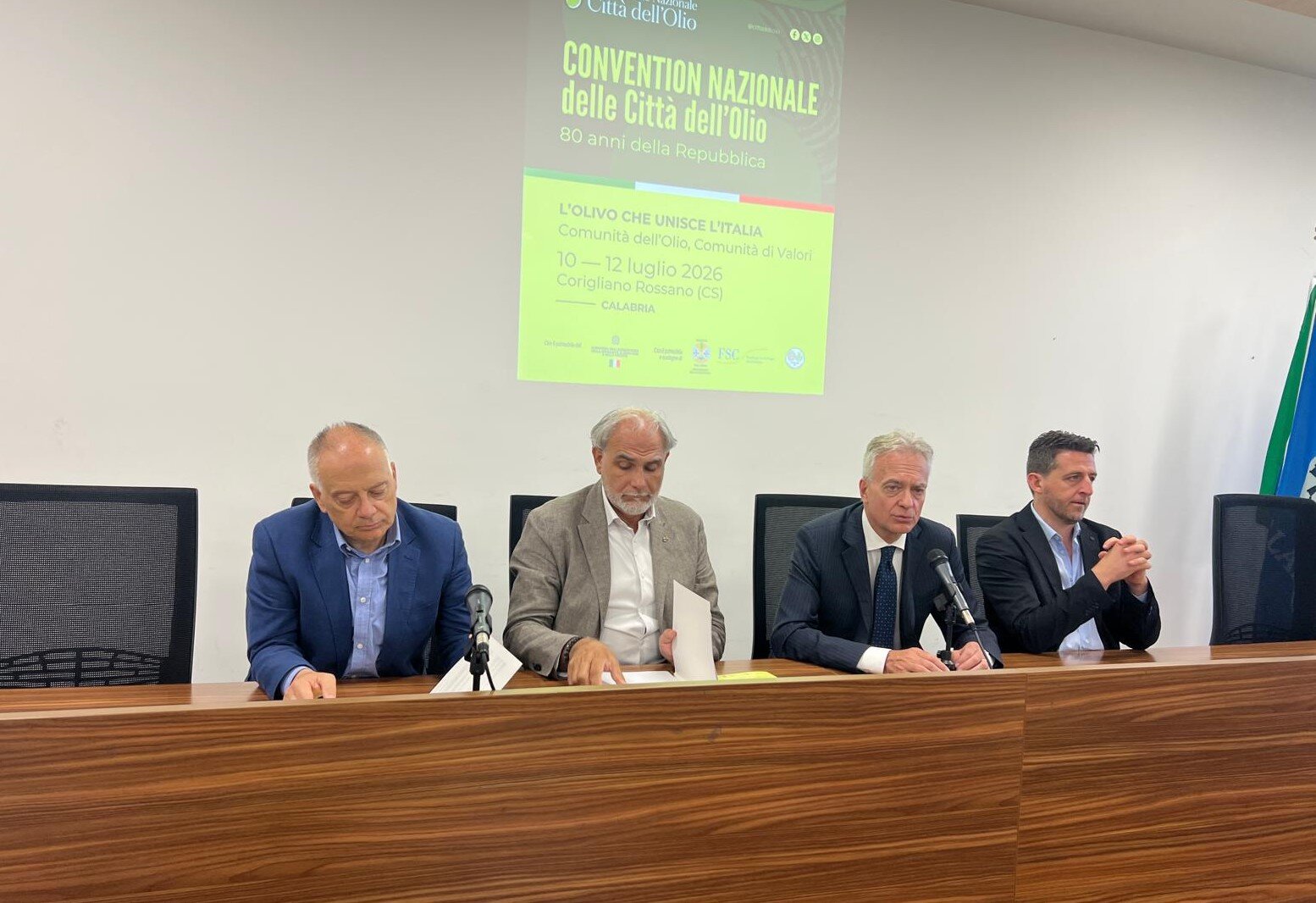 CO-RO CAPITALE ITALIANA DELL’OLIO: E OSPITERÀ LA PRIMA CONVENTION NAZIONALE DELLE CITTÀ DELL’OLIO