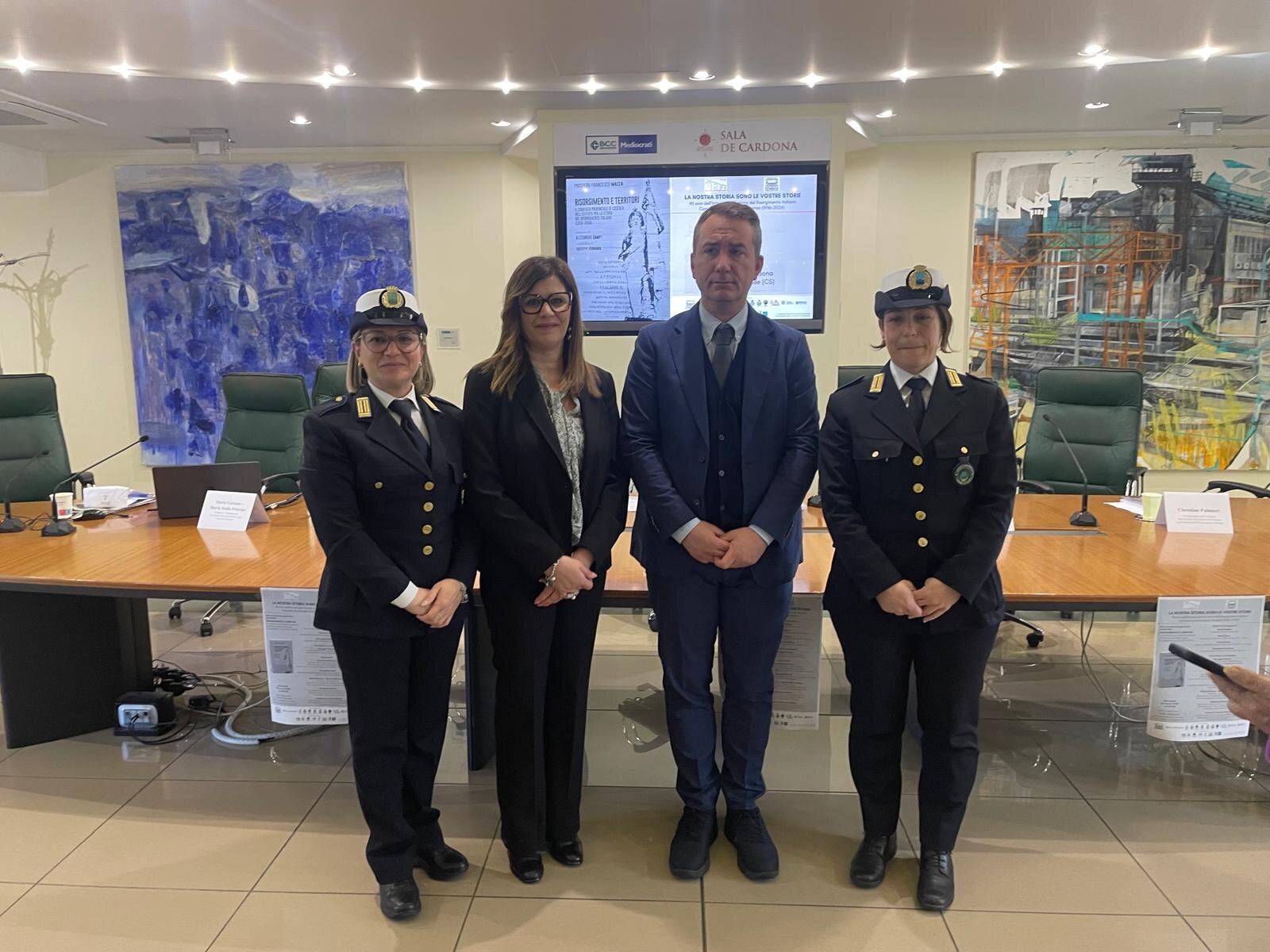 IL COMUNE DI CARIATI A RENDE PER I 90 ANNI DELL&rsquo;ISTITUTO DEL RISORGIMENTO ITALIANO