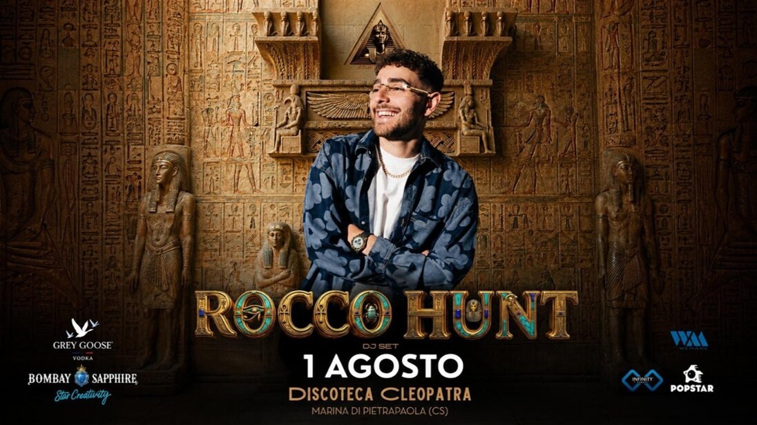 ALLA CLEOPATRA ARRIVA ROCCOHUNT