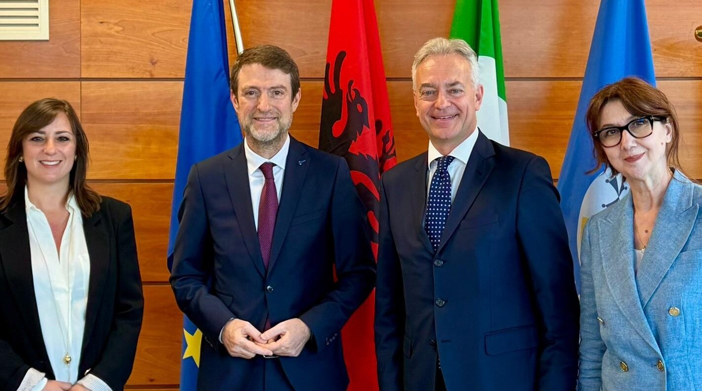 GALLO RICEVE IL MINISTRO PER L’EUROPA DELL’ALBANIA