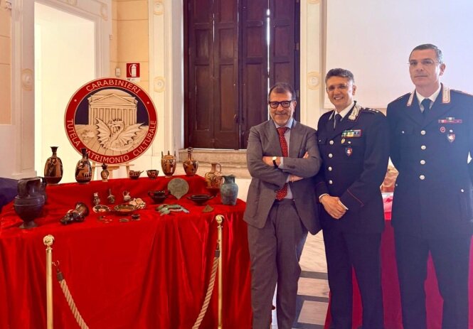 DALLE OMBRE DEL TRAFFICO ILLECITO ALLA LUCE DELLA STORIA: 46 TESORI RITROVATI TORNANO A RACCONTARE SIBARI