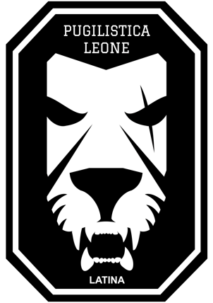 patch bianca e sfondo nero