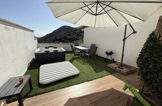 terrazza privata con idromassaggio terrazza privata con idromassaggio