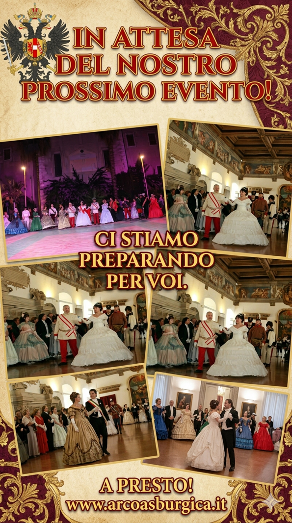 attesa - rivivendo il sogno asburgico fervono i preparativi per il nostro prossimo evento