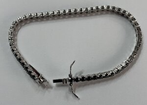 bracciale-tennis-nero-3-mm-in-argento-925