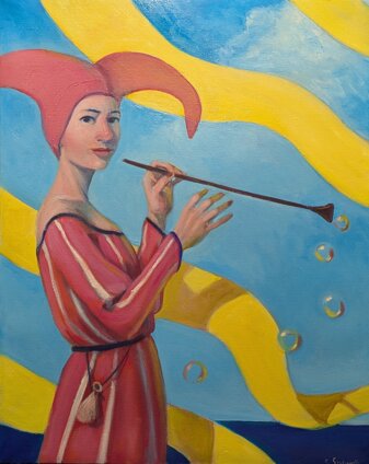 claudio giulianelli - il segreto delle cose - olio su tela cm 50 x 40 2026.jpeg