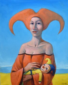 claudio giulianelli -mar cmtha's dream oil on canvas 50 x 40 2023.jpeg