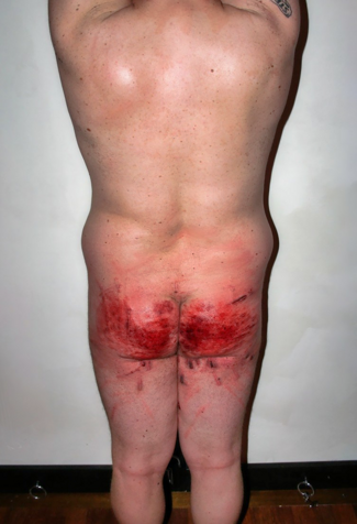 hard caning discipline