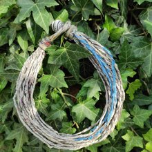 Collana carta filata