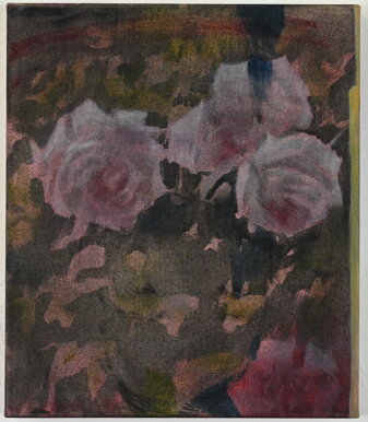 rose, 2025 bitume, olio e acrilico su tela 31x36cm 3.jpeg