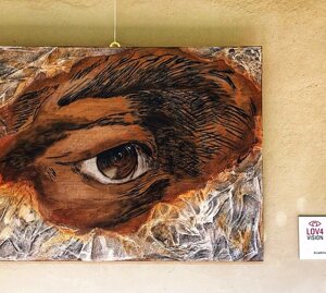 Tecnica mista si tela - 50x70 cm. Collezione privata