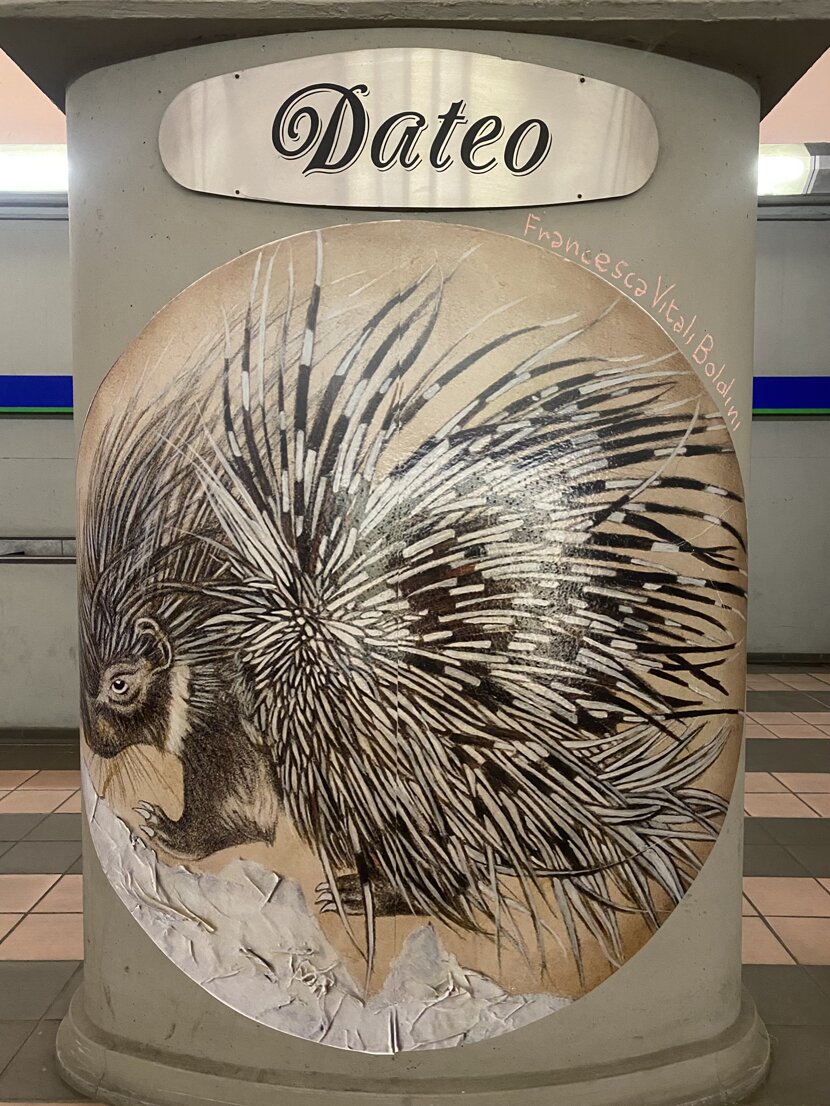 Manifesto - � 200 cm. Stazione Milano Dateo
