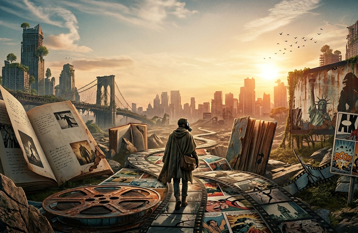 Dopo la Fine del Mondo: Un Viaggio nel Genere Post-Apocalittico tra Letteratura, Cinema e Fumetti Dopo la Fine del Mondo: Un Viaggio nel Genere Post-Apocalittico tra Letteratura, Cinema e Fumetti