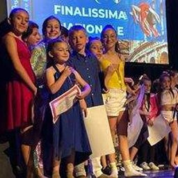 Noi sul palco della finalissima 2021