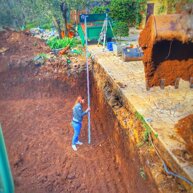 Scavo piscina