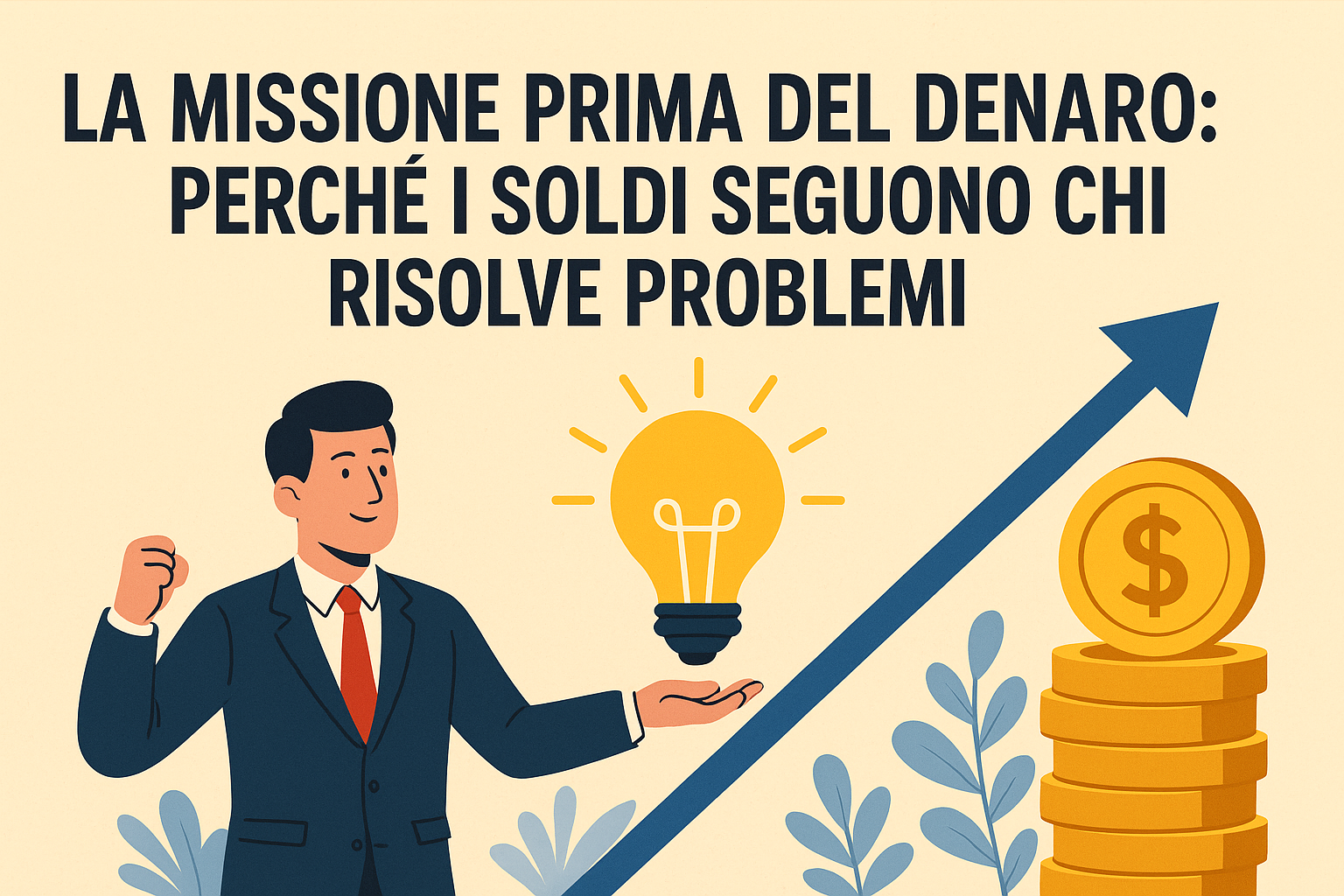 La Missione Prima del Denaro: Perché i Soldi Seguono Chi Risolve Problemi