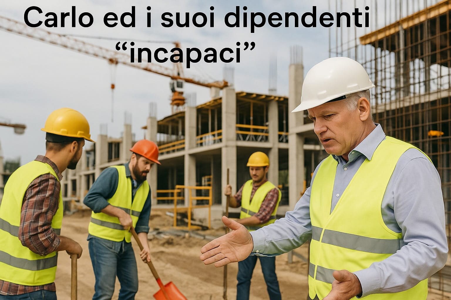 Carlo ed il suoi dipendenti "incapaci"