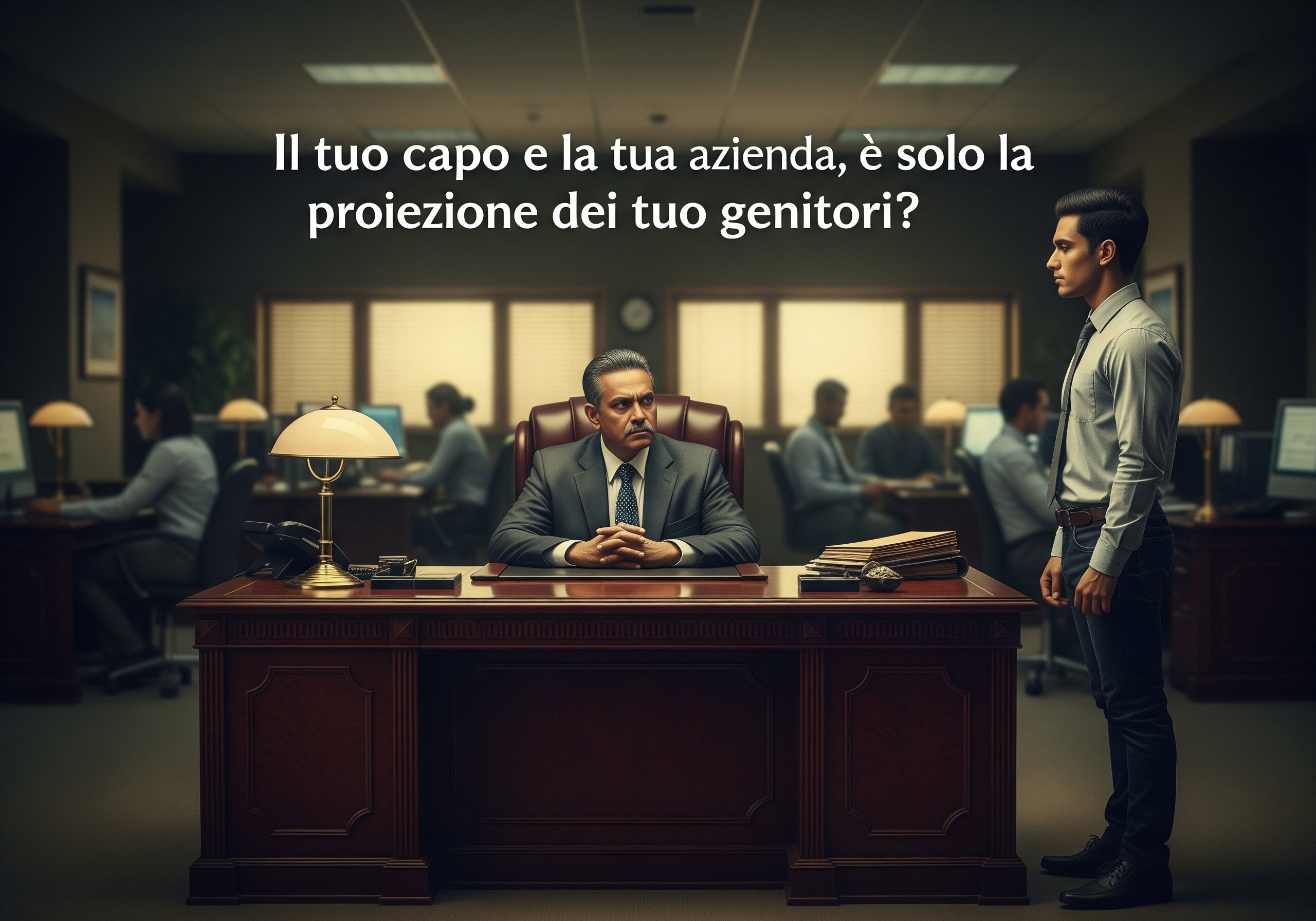 Il tuo capo e la tua azienda, è solo la proiezione dei tuoi genitori?