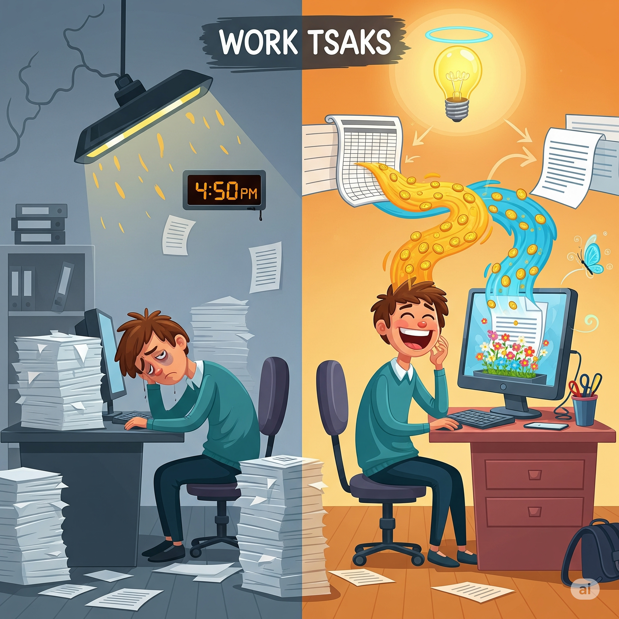 Il Segreto dei Lavoratori Felici: Non Immaginerai Cosa Fanno Ogni Giorno