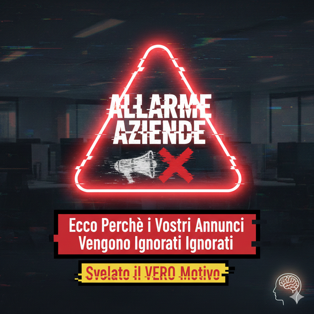 Allarme Aziende: Ecco Perché i Vostri Annunci Vengono Ignorati (Svelato il VERO Motivo)